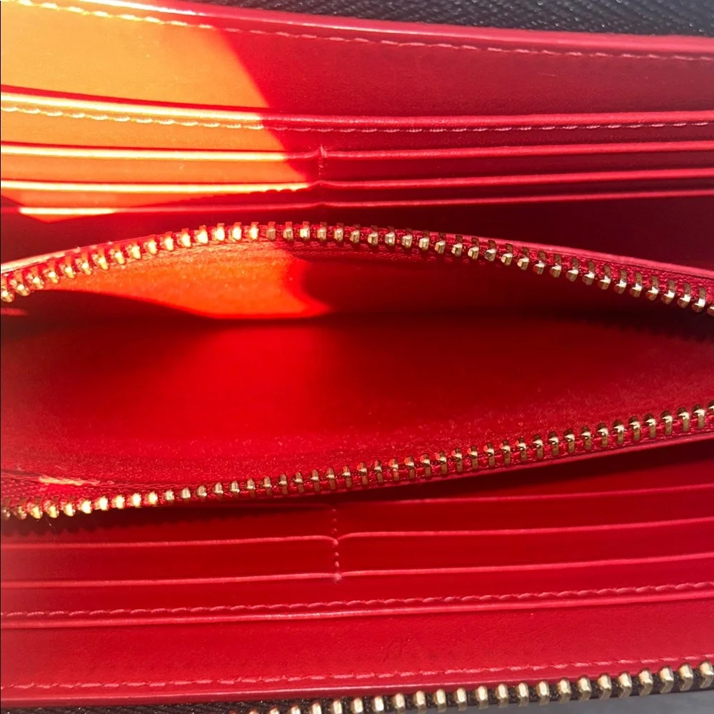 Christian Louboutin W/COA Panettone Studded zip-around Wallet